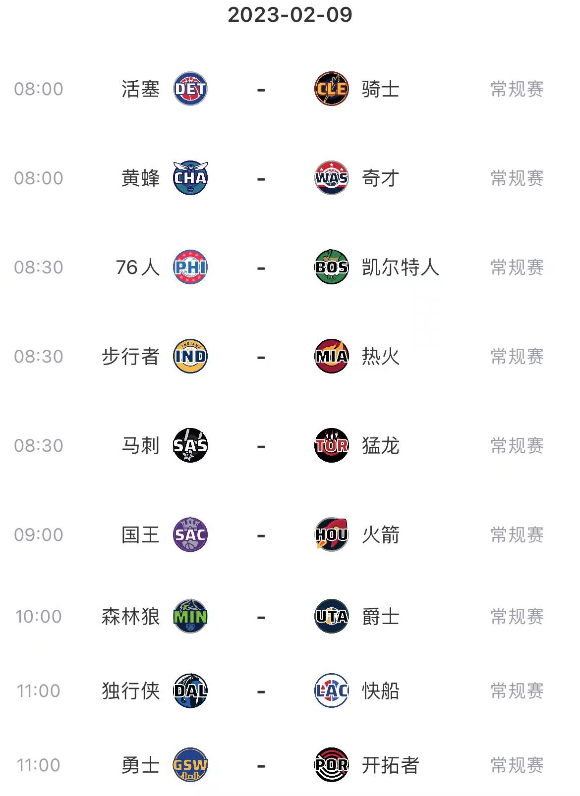 2月9日nba赛程出炉,独行侠vs快船3大比赛看点,欧文有望首发出战