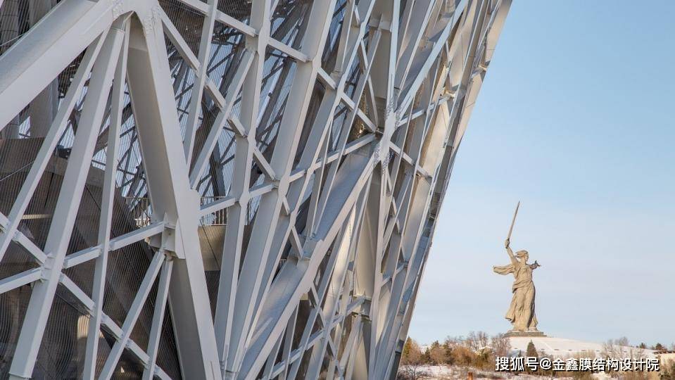 膜结构体育场|伏尔加格勒竞技场:纪念卫国战争历史_球场_空间_战争