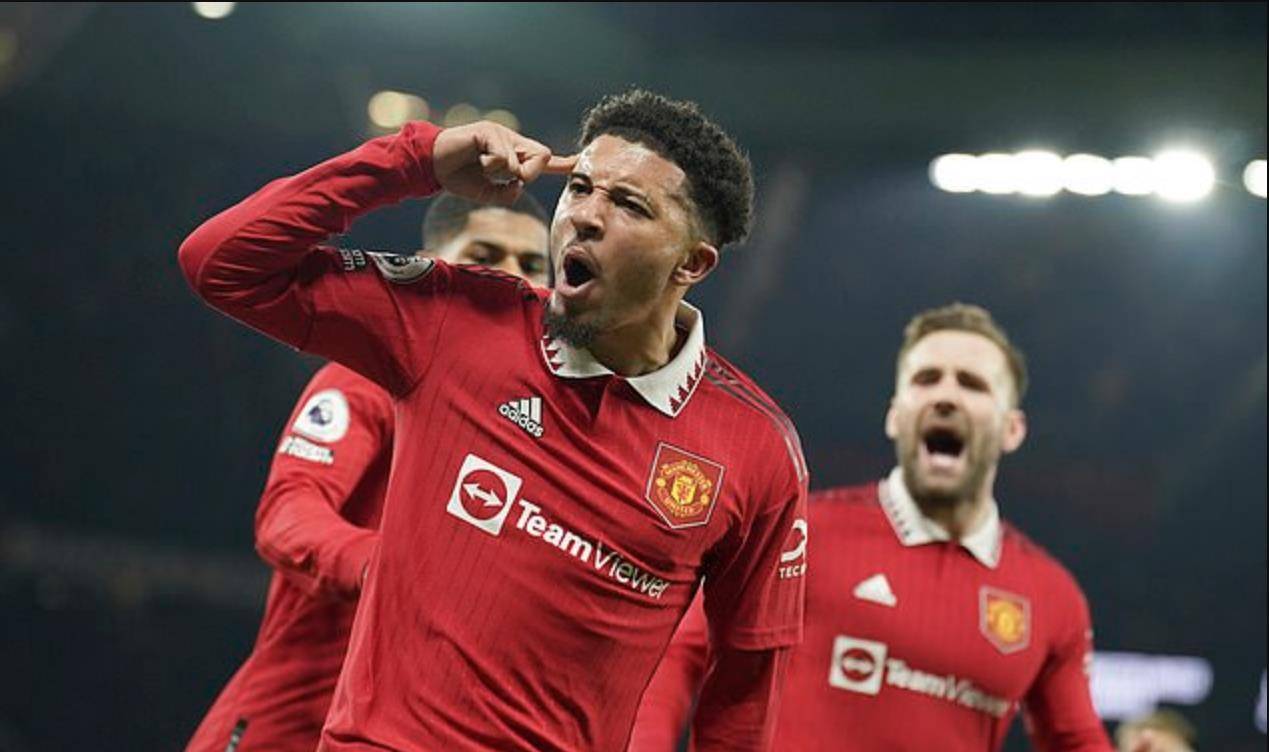 拉什福德,萨卡和桑乔都在用,手指太阳穴的庆祝动作是怎么回事_进球