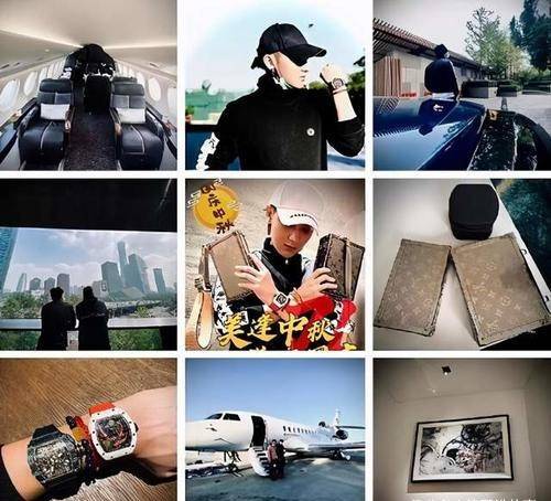 黄子韬高调炫富,晒奢华私人飞机壕气十足,内部富丽堂皇像宫殿_公司