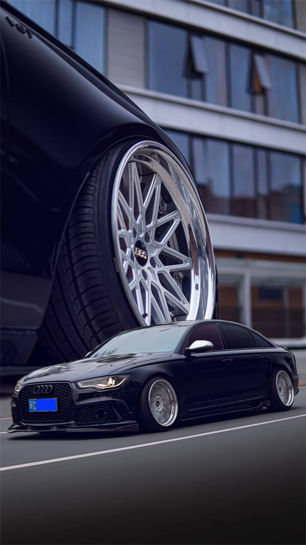 #诠释#低趴#奥迪a6改装airbft气动避震案例_搜狐汽车_搜狐网