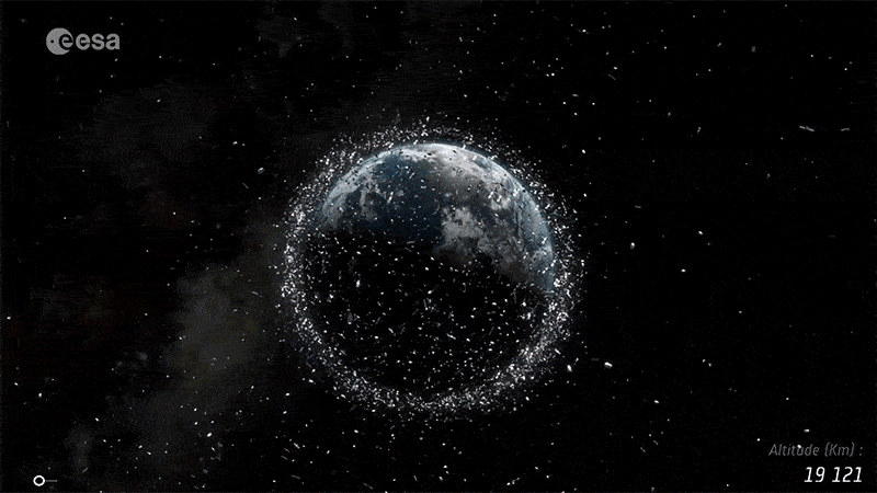悬浮在人类头上的隐患！700万公斤太空垃圾包围地球，如何处理？