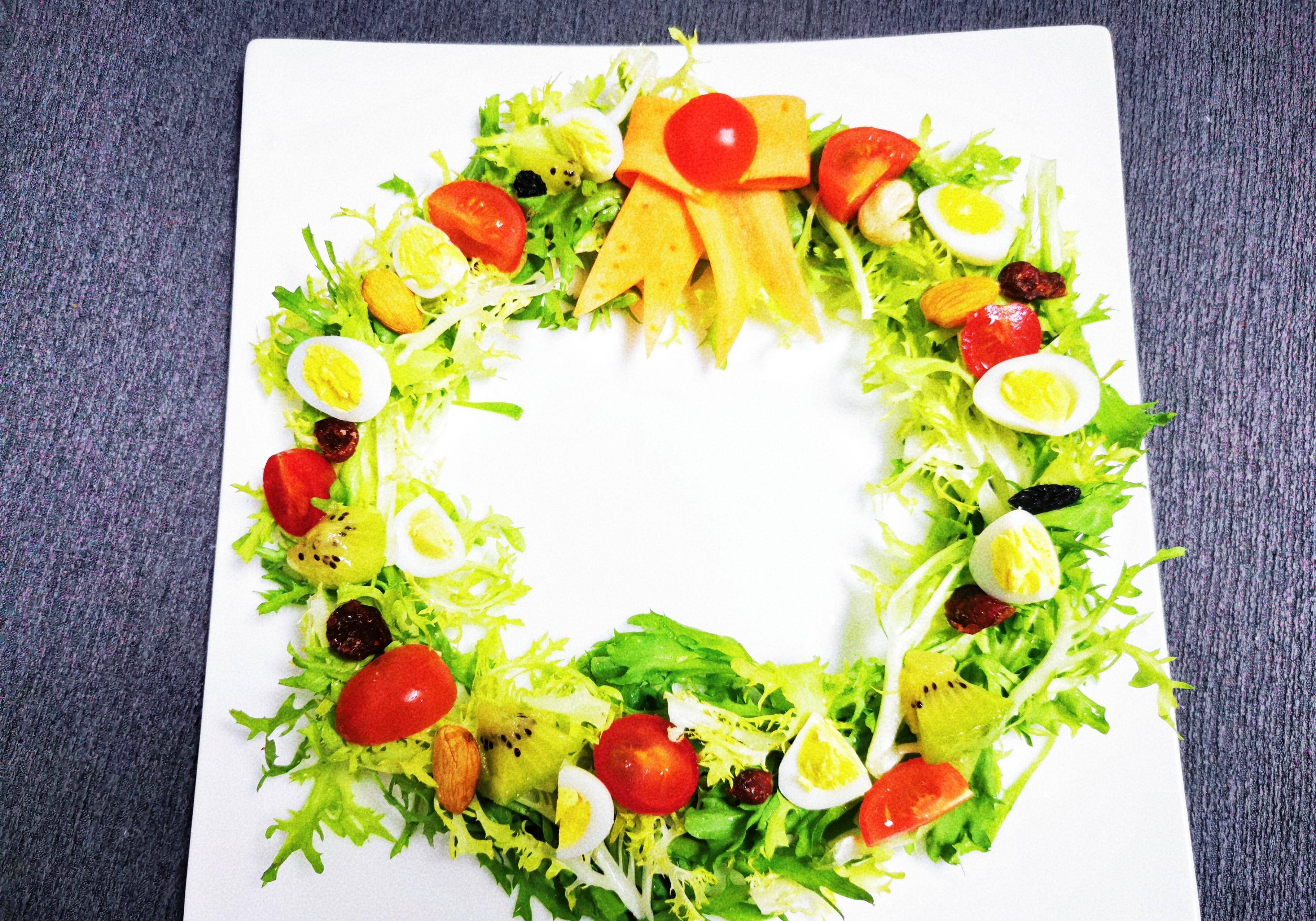 花环蔬菜沙拉图片