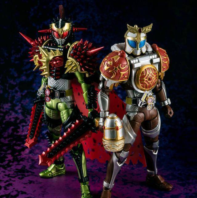 假面骑士王者榴莲铠甲shf手办实物公开人见人爱的黑化榴莲姐_变化_新