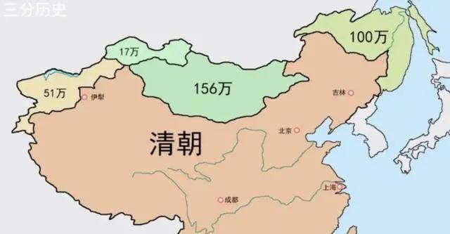 中国全盛时期的版图图片