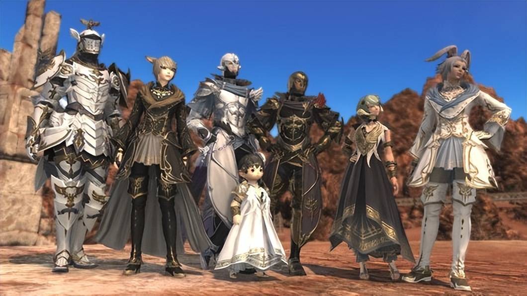 ff14种族介绍图图片