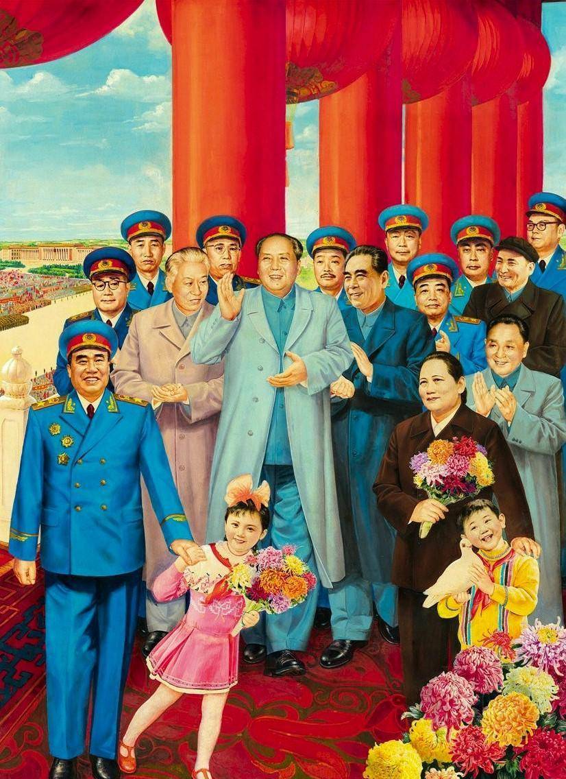 新中国开国元勋100人图片