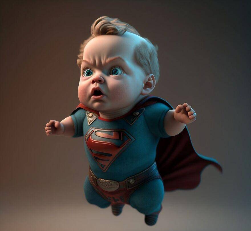 这是谁?龙王吗?23.牙还没有长全的蝙蝠侠24.小时候的哪吒吗?25.