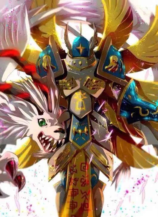数码宝贝:神圣天使兽和天女兽被誉为男神女神,究极体引人吐槽!