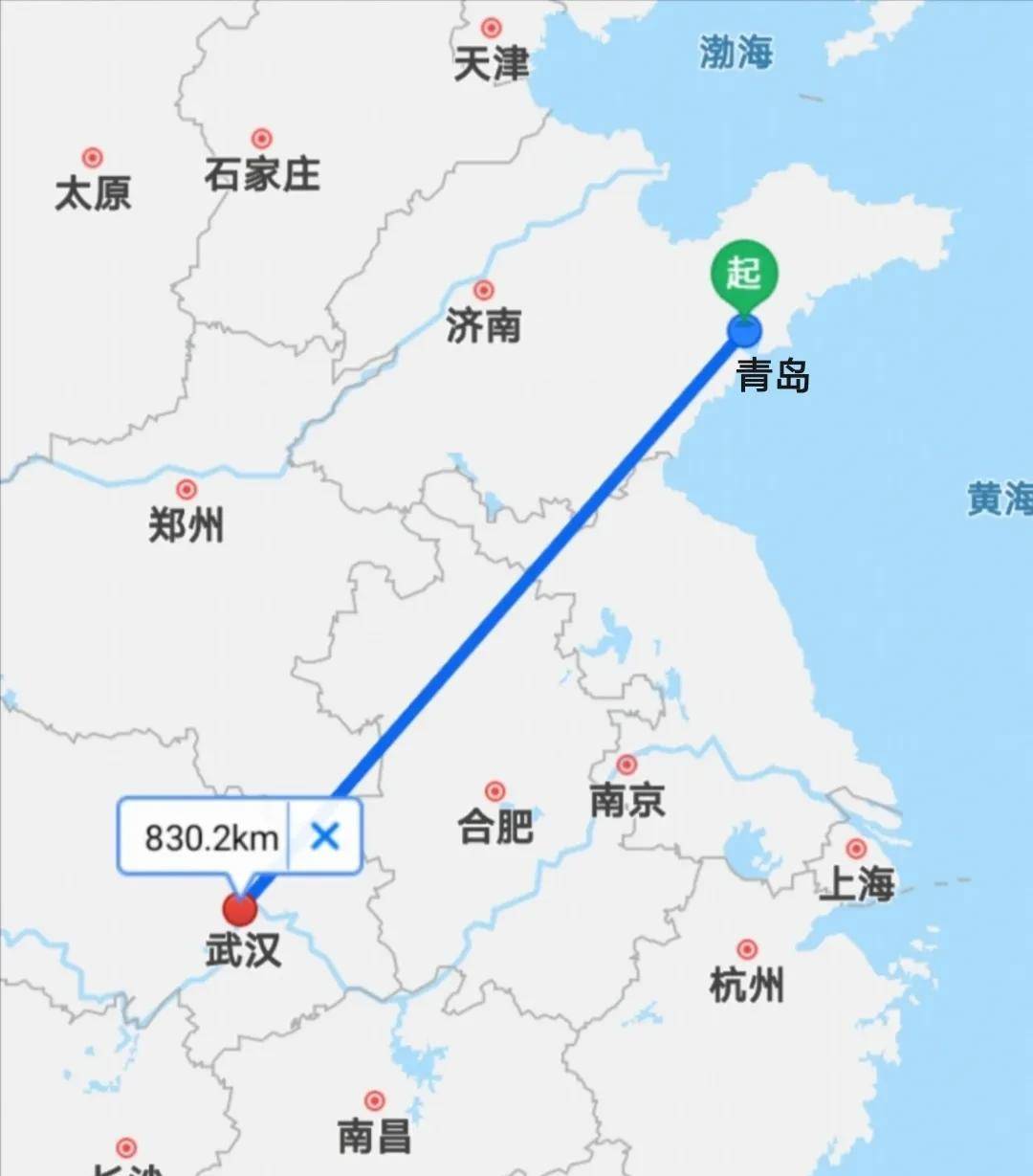 武汉至青岛,目前高铁6小时44分,未来只需4小时!走合肥宿迁临沂