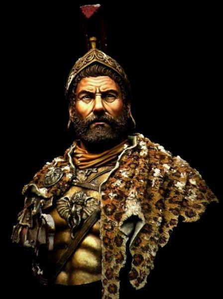 序过河并不容易,并且敌对高卢部落卡瓦雷斯(cavares)想趁机夺取战利品