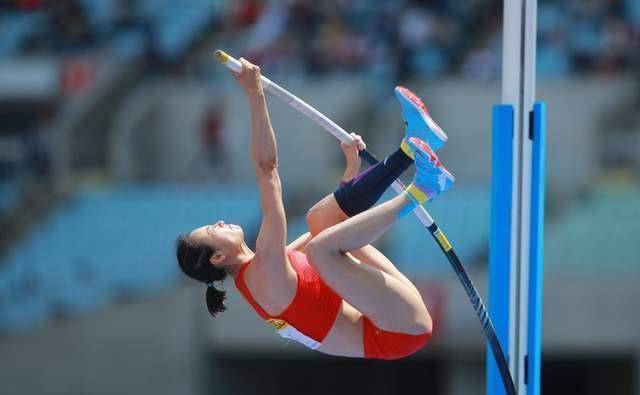 奥运跳高女神图片