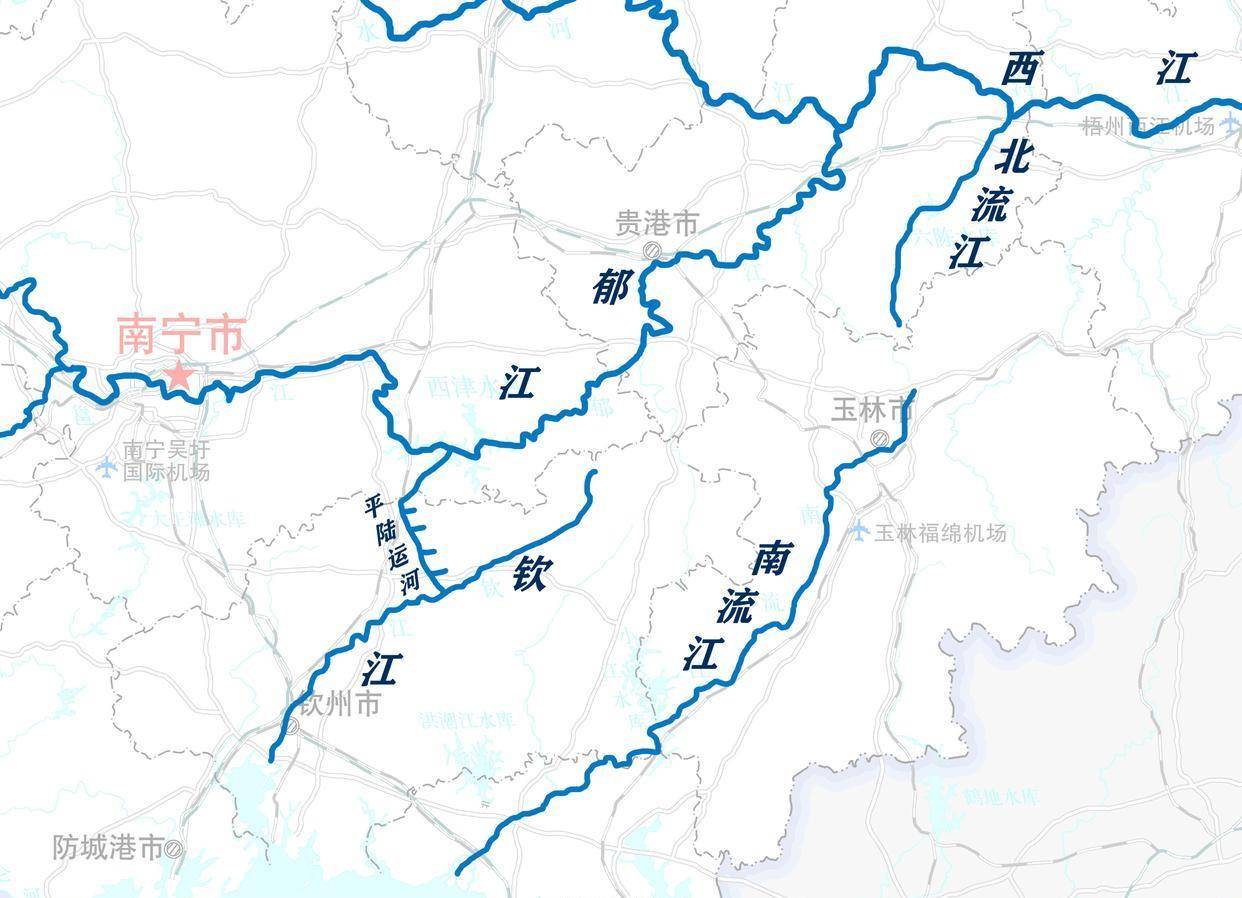 南流江地图图片