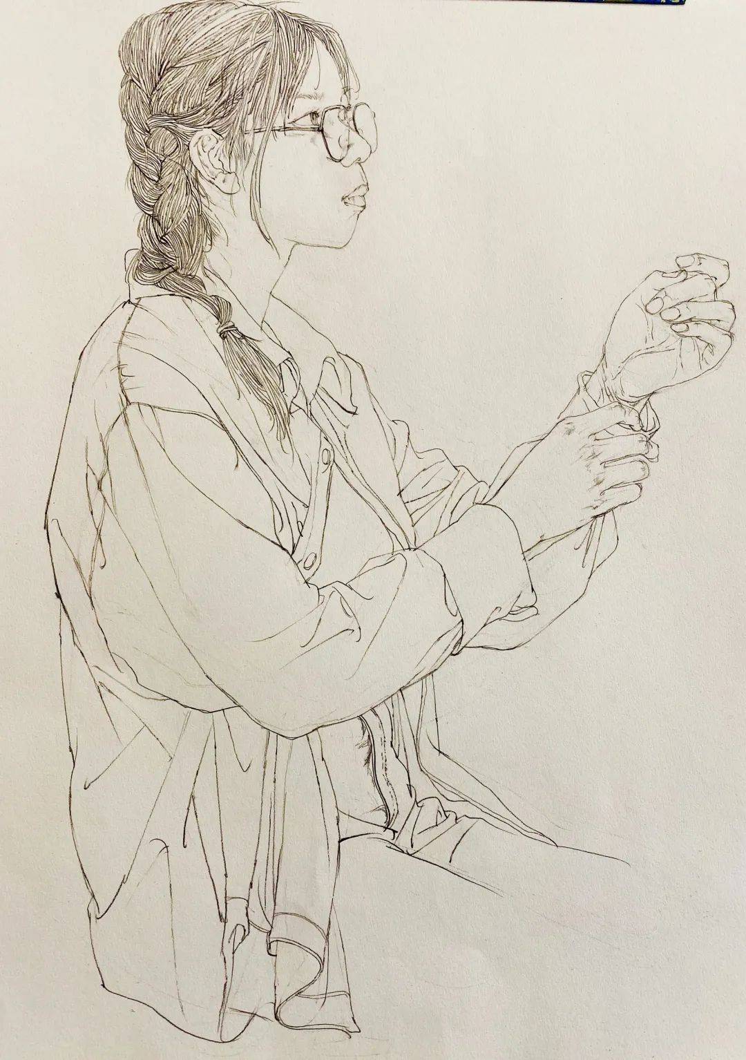 刘宁:中国美院国画人物专业硕士,速写的高度和艺术性,速写状元导师!