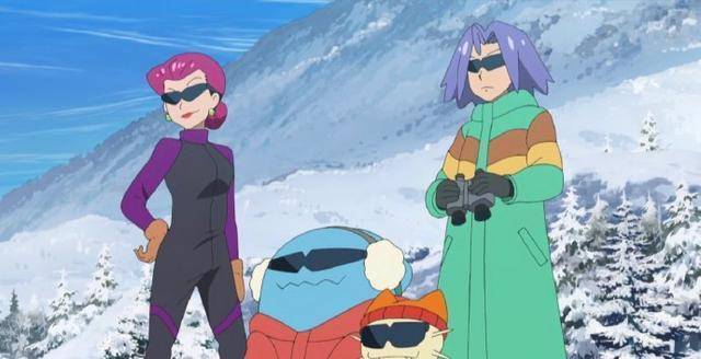 《宝可梦》搞笑担当的火箭队,小次郎是女装大佬,当时居然没发现_武藏