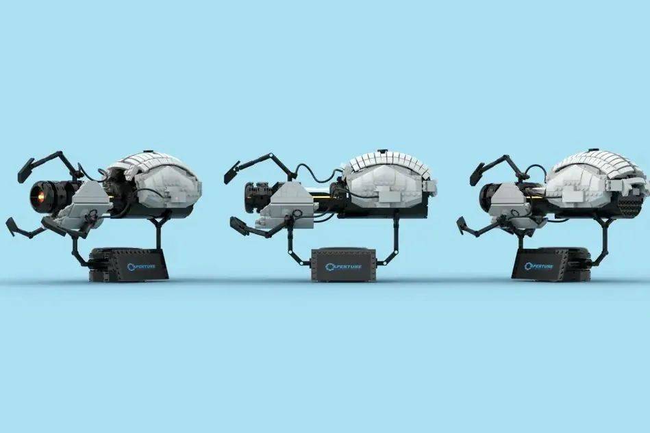 乐高ideas作品《传送门枪》获得万票支持_零件_之门_颜色