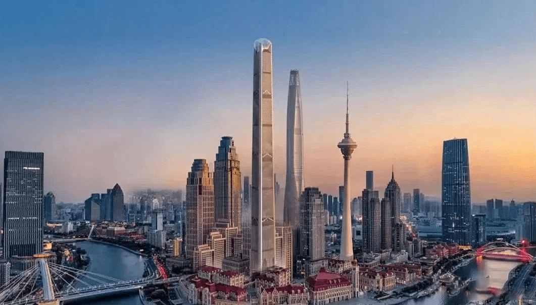 网友构思天津"世界级"天际线,一睹效果图_建筑物_中国_城市