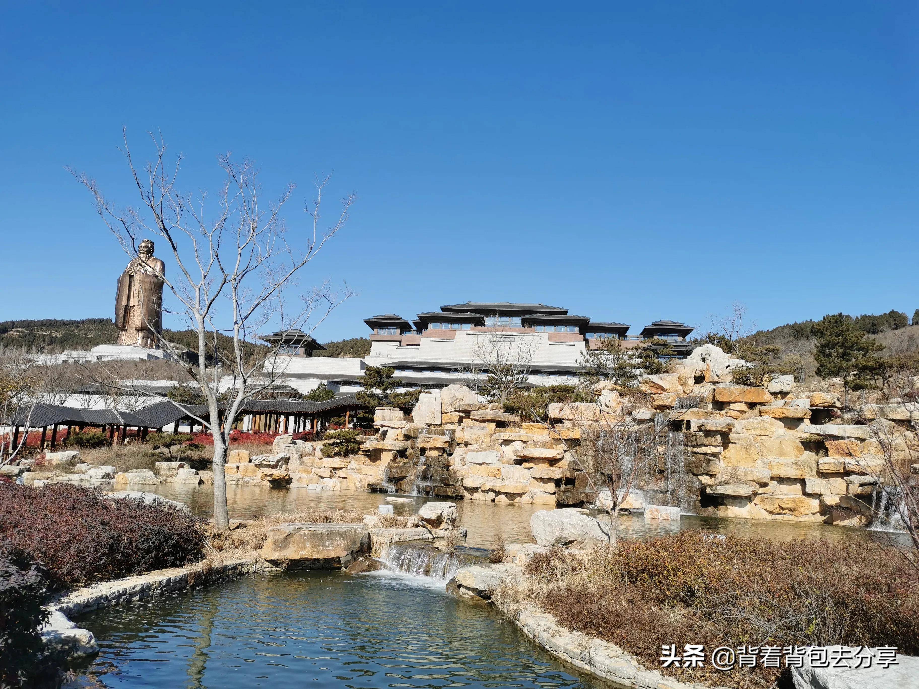 曲阜旅游必打卡之地,尼山圣境景区,白天晚上都好玩