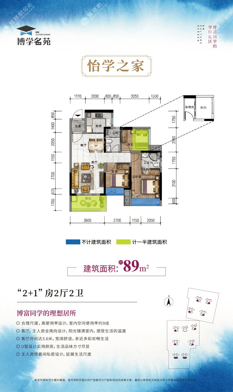 項目北區規劃圖項目北區規劃4棟高層住宅,高20-25層,以及沿江僑路設置