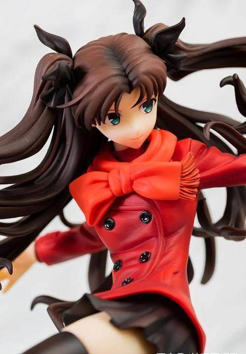 画风独特的远坂凛手办实物图赏析卖点只有一个却足够了_处理_人物