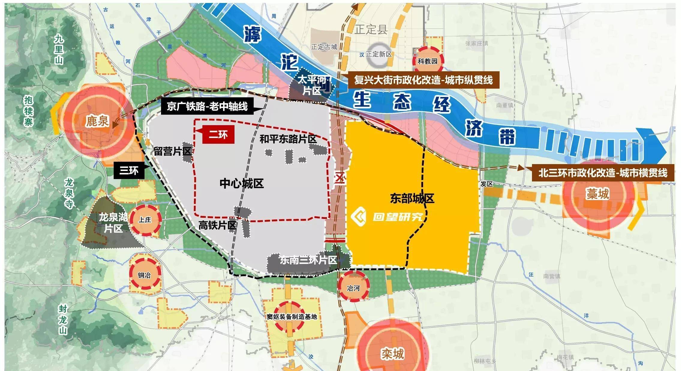 石家庄高新区地图图片