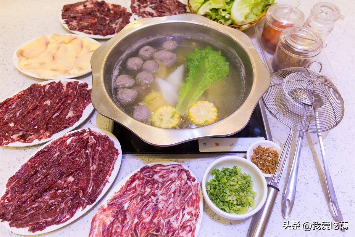潮汕传统牛肉火锅,应该这么吃_口感_部位_香菜