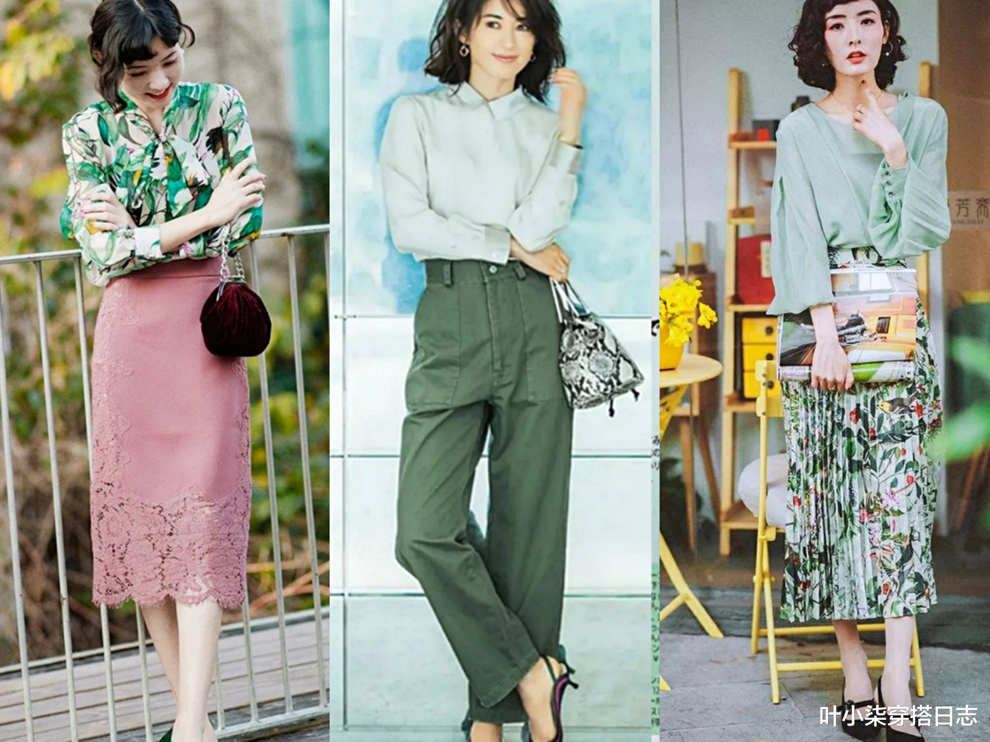 夏日职场穿搭,多点温柔女人味,打造格子间里的优雅与体面