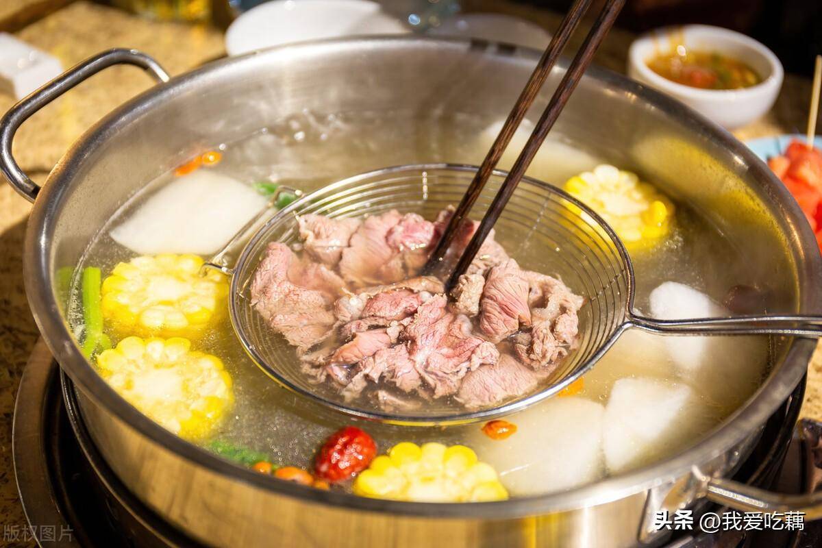 潮汕传统牛肉火锅，应该这么吃_口感_部位_香菜