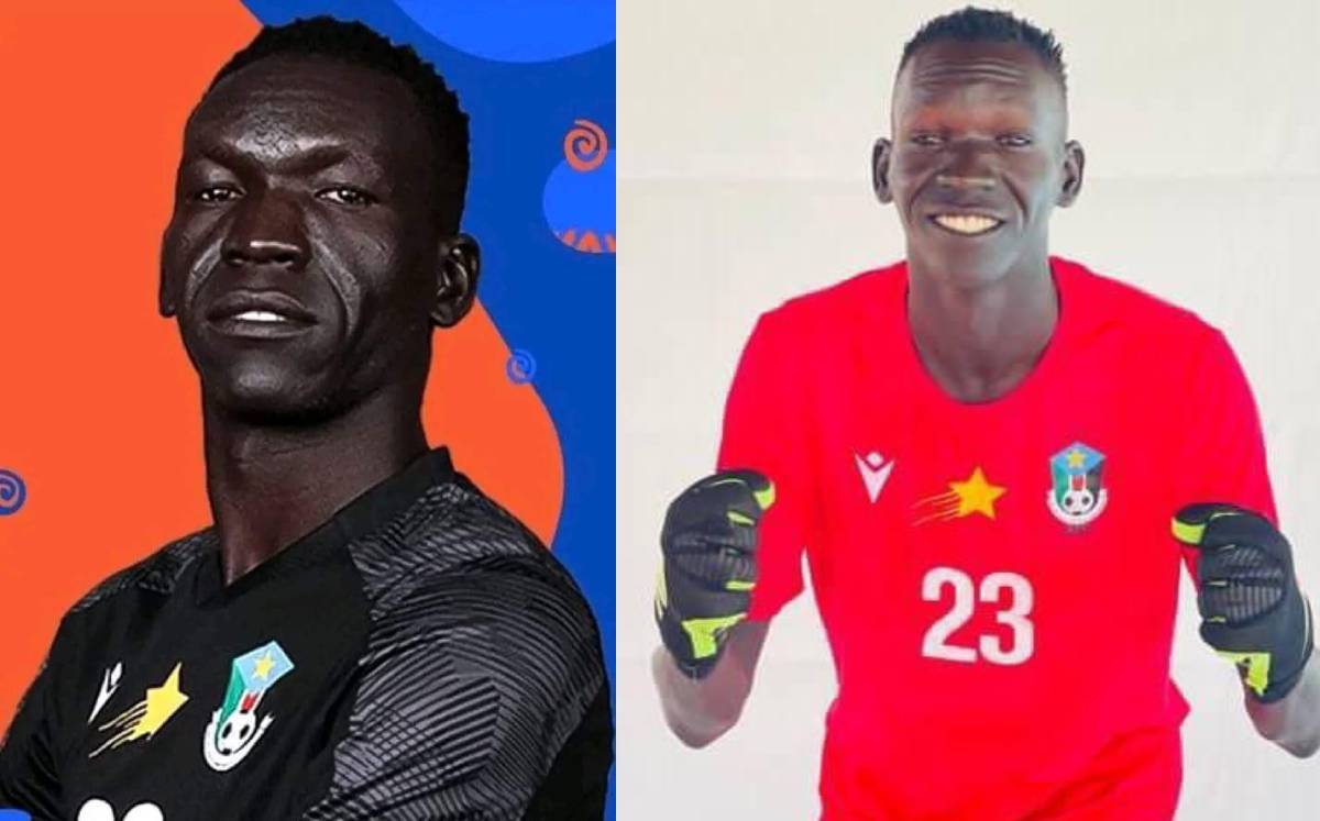 最近,非洲南苏丹u20国青队的门将在世界足坛火了一把,18岁的他,脸上竟