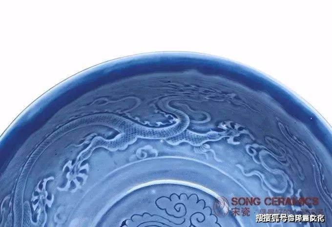 元代霁蓝釉白龙纹瓷器真品图片赏析_手机搜狐网