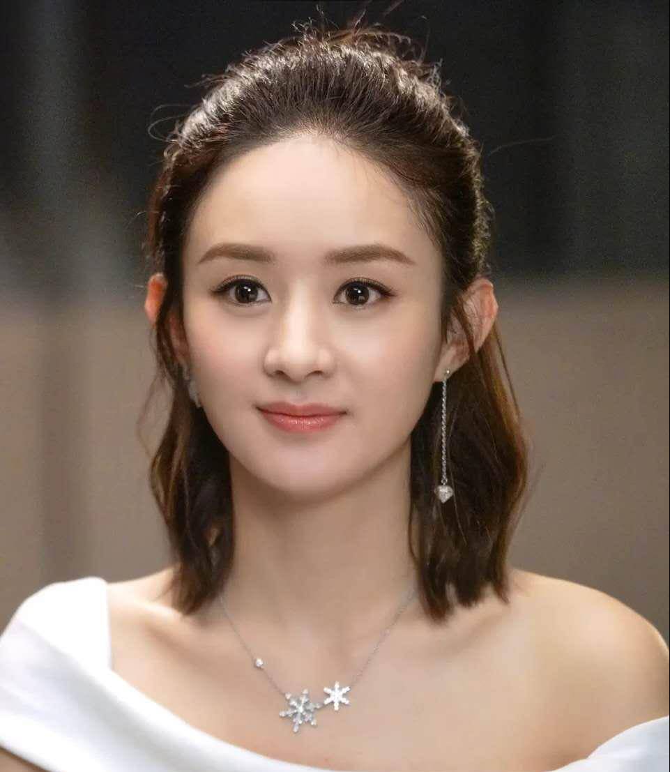 pick一下赵丽颖的小技巧,甜美之余还有女人味_造型_风格_脸型