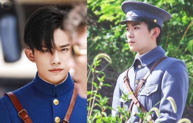 首先这张照片上的就是易烊千玺,这是他在拍摄一部民国剧时候的造型