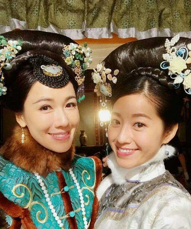 tvb古装剧《天命》:美女陈自瑶靓丽的古装造型,唯美气质尽显!