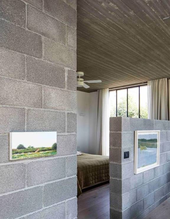 高性价比的水泥砖别墅设计,外观平平无奇,走进室内就被迷住了!