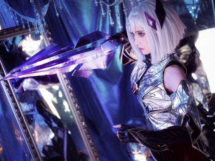 cos:王者荣耀东方镜cosplay正片18p-君珺un_伊喵_白嫖_部落