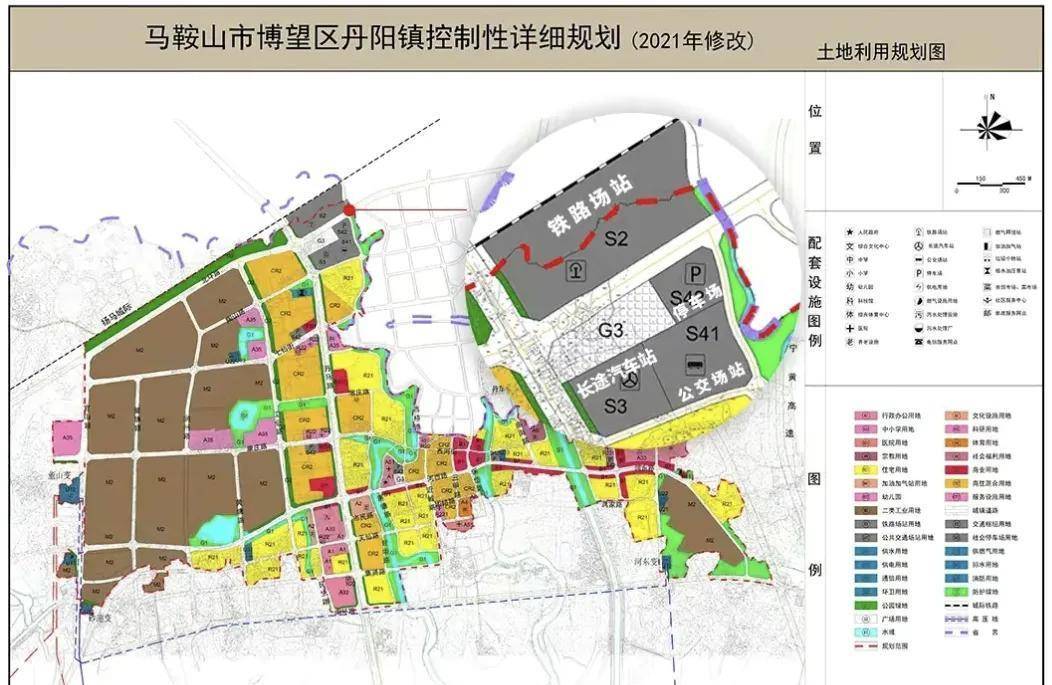 规划的扬镇宁马高铁将在丹阳镇设博望北站,周边还规划了长途客运枢纽