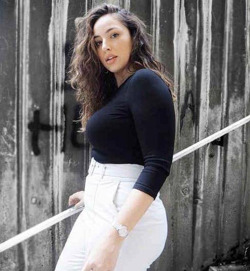 160斤大码模特,健身塑造丰腴曲线,好身材引来无数商机_臀部_动作_体重