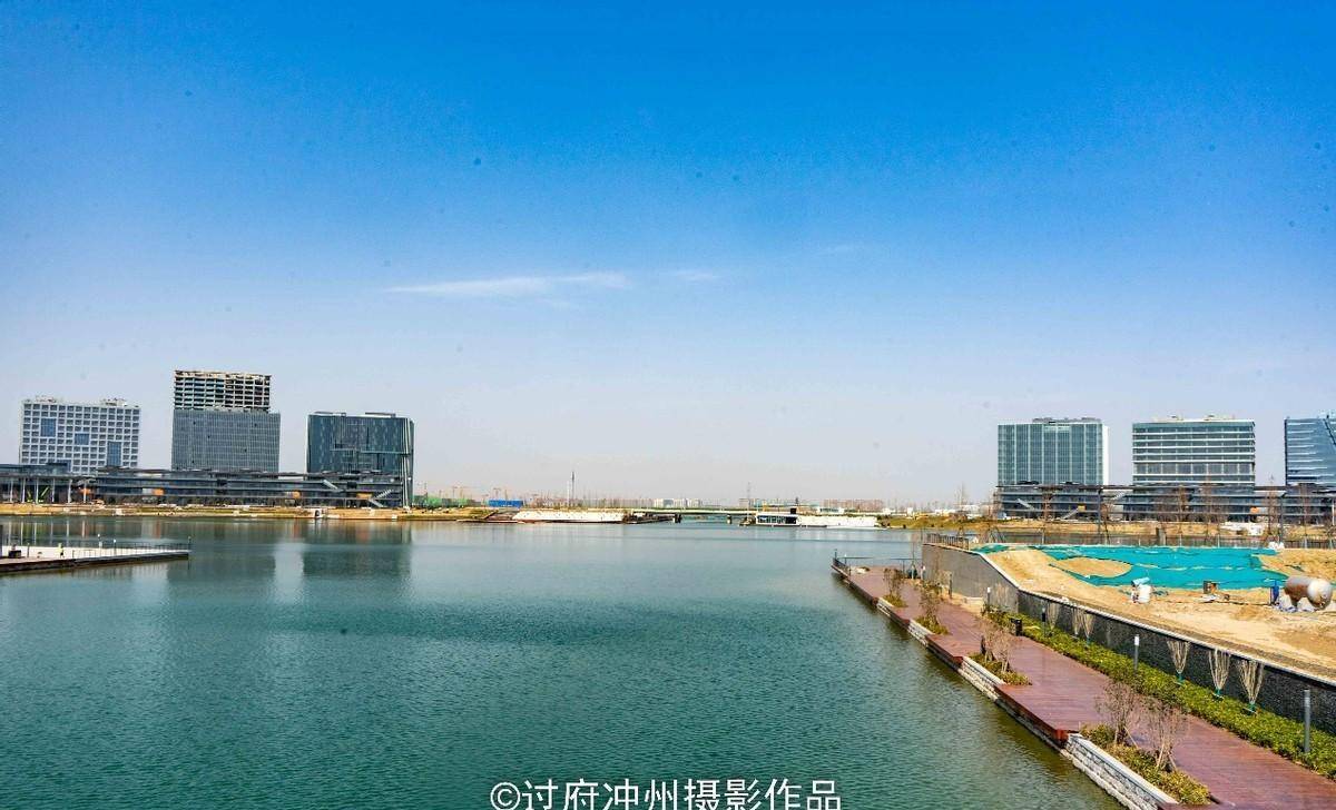 郑州金融岛风景图片