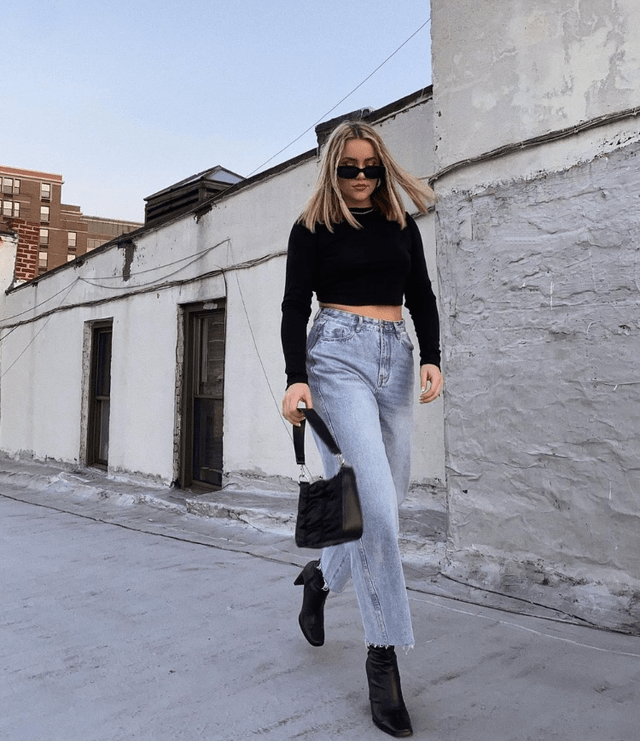 ins时尚博主kerifay67梨形身材怎么穿?