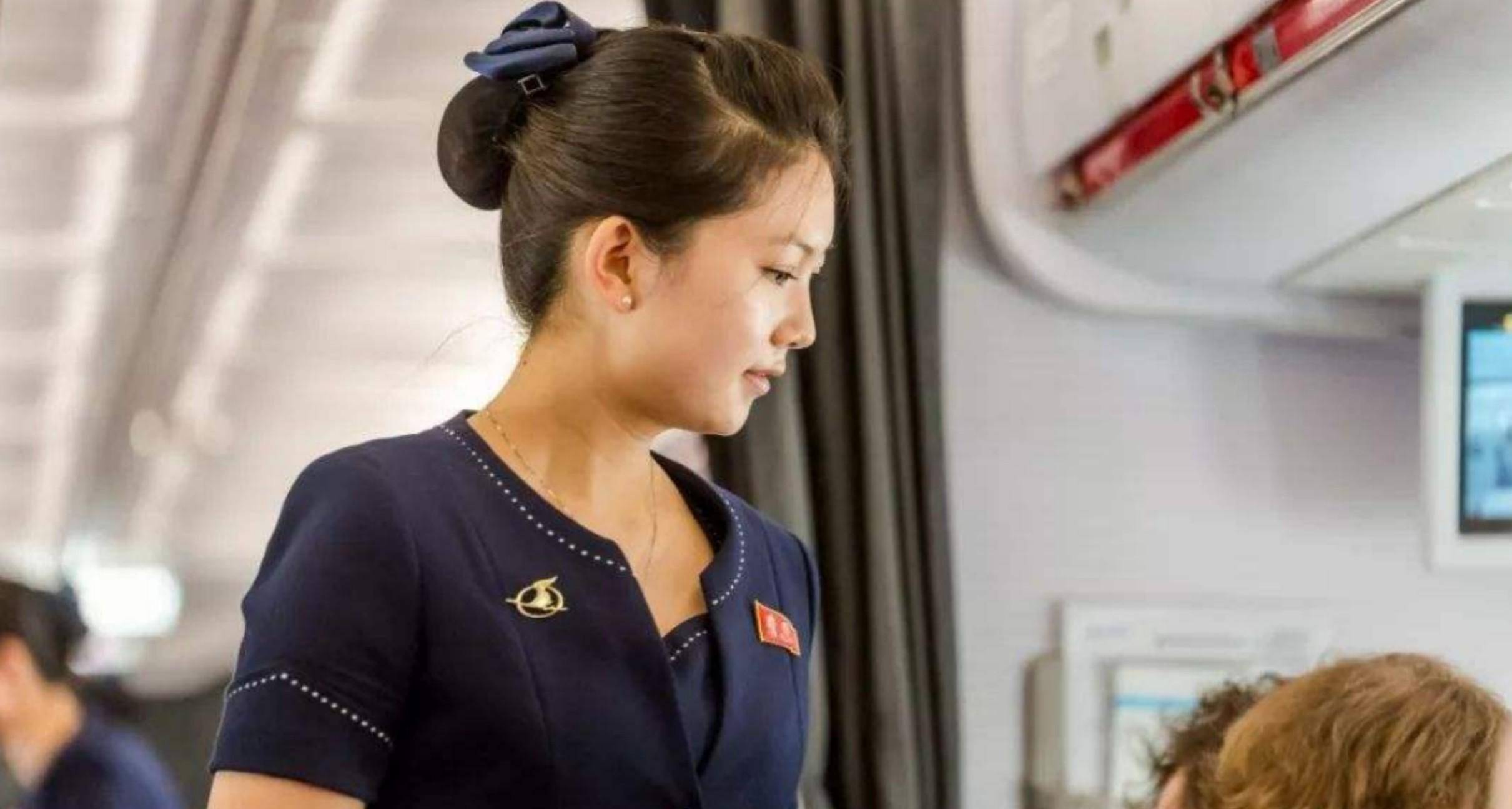 朝鲜空姐说,有软软的_感觉_飞行_方面