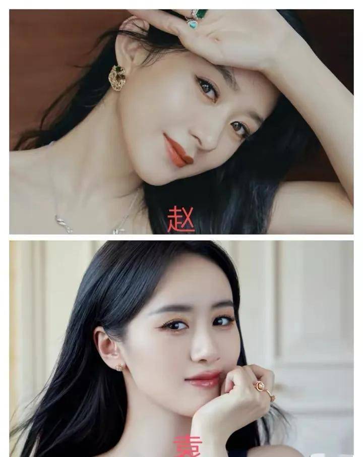 袁冰妍仿妆,p图照片意图撞脸赵丽颖?