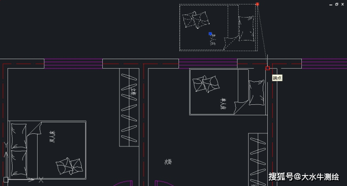 测绘cad丨cad如何使用move命令改变对象的位置?