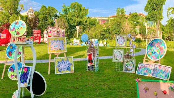 指导,保鲜膜绘画,自由画展(提供画画材料)小朋友们大展身手的时候到了