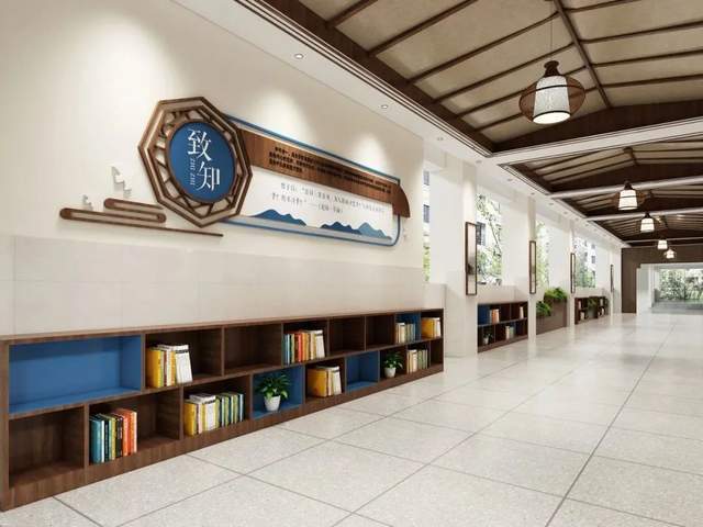 阅走廊 沁书香——校园文化走廊阅读空间设计案例_孩子_交流_重庆