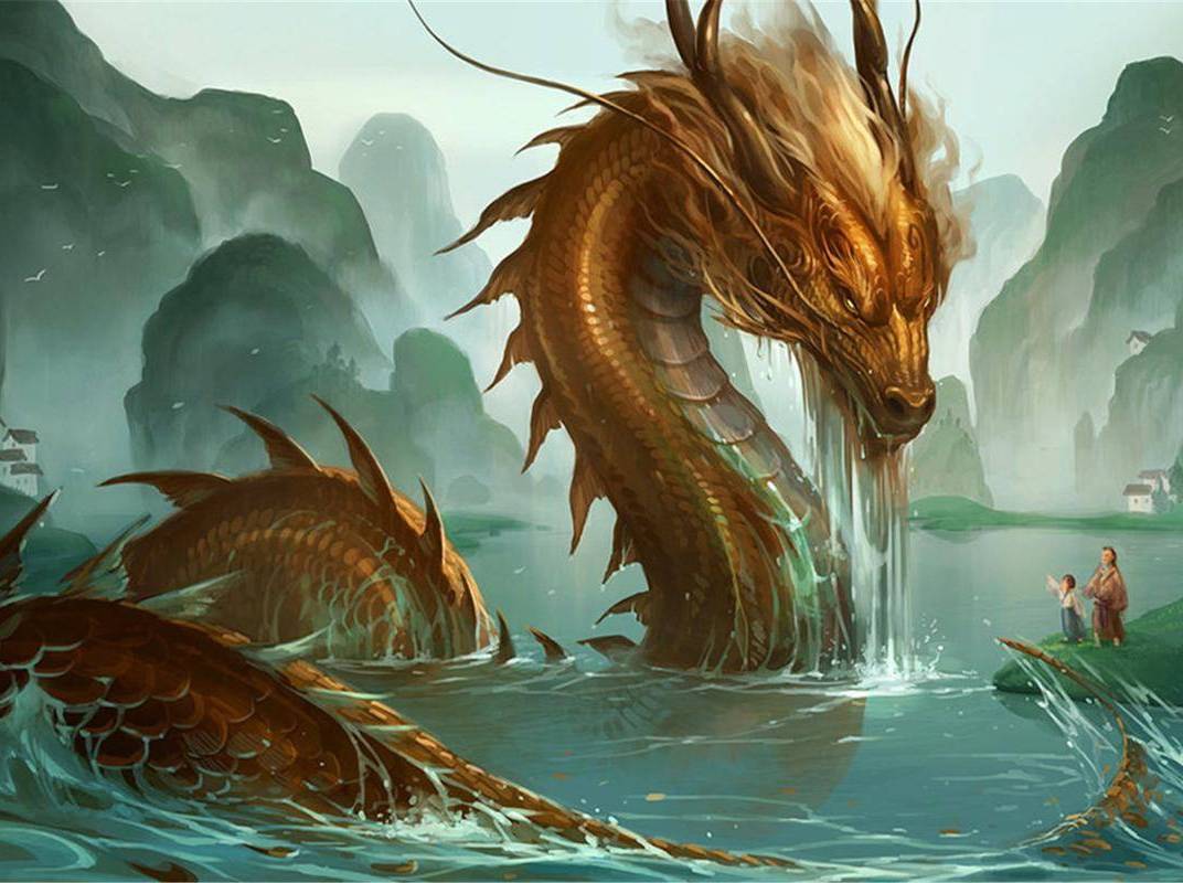 龙真的存在吗?至今为止还是个谜?_人们_点燃_蜡烛