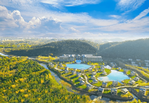 揽山湖竹海,云雾星空,乐享长兴原乡硒谷这片养生绿洲!_庄园_vol_泳池