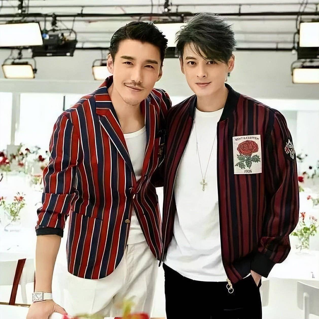 和胡兵同框,国内外众多男明星黯然失色,网友:这就是合影高手_健身