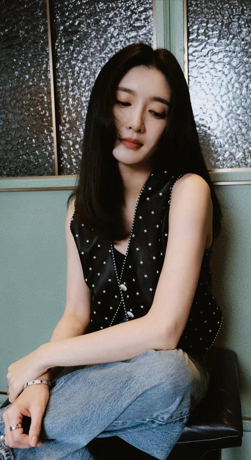 分享图片,貌美如花的江疏影写真照