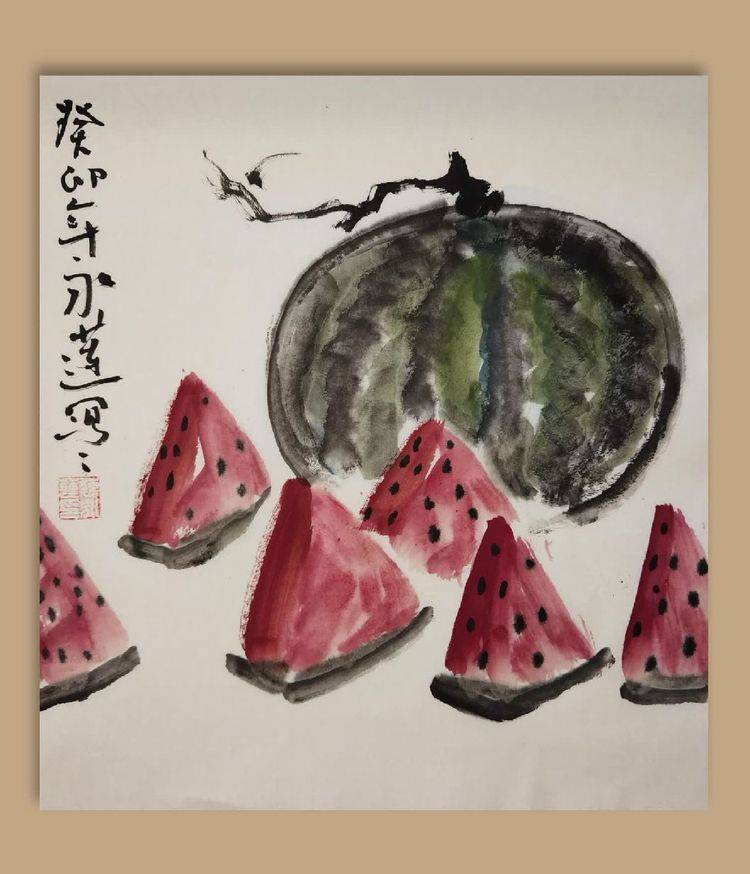 知白守黑 墨韵生动 文化部艺术交流中心理事 魏永莲 写意花鸟画