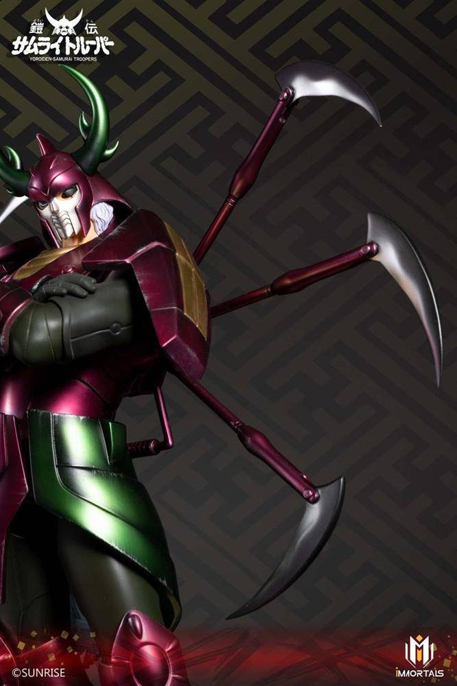 潮趣:《魔神坛斗士》幻魔将 螺呪罗 雕像 强大的迫力_肢体_蜘蛛_镰刀